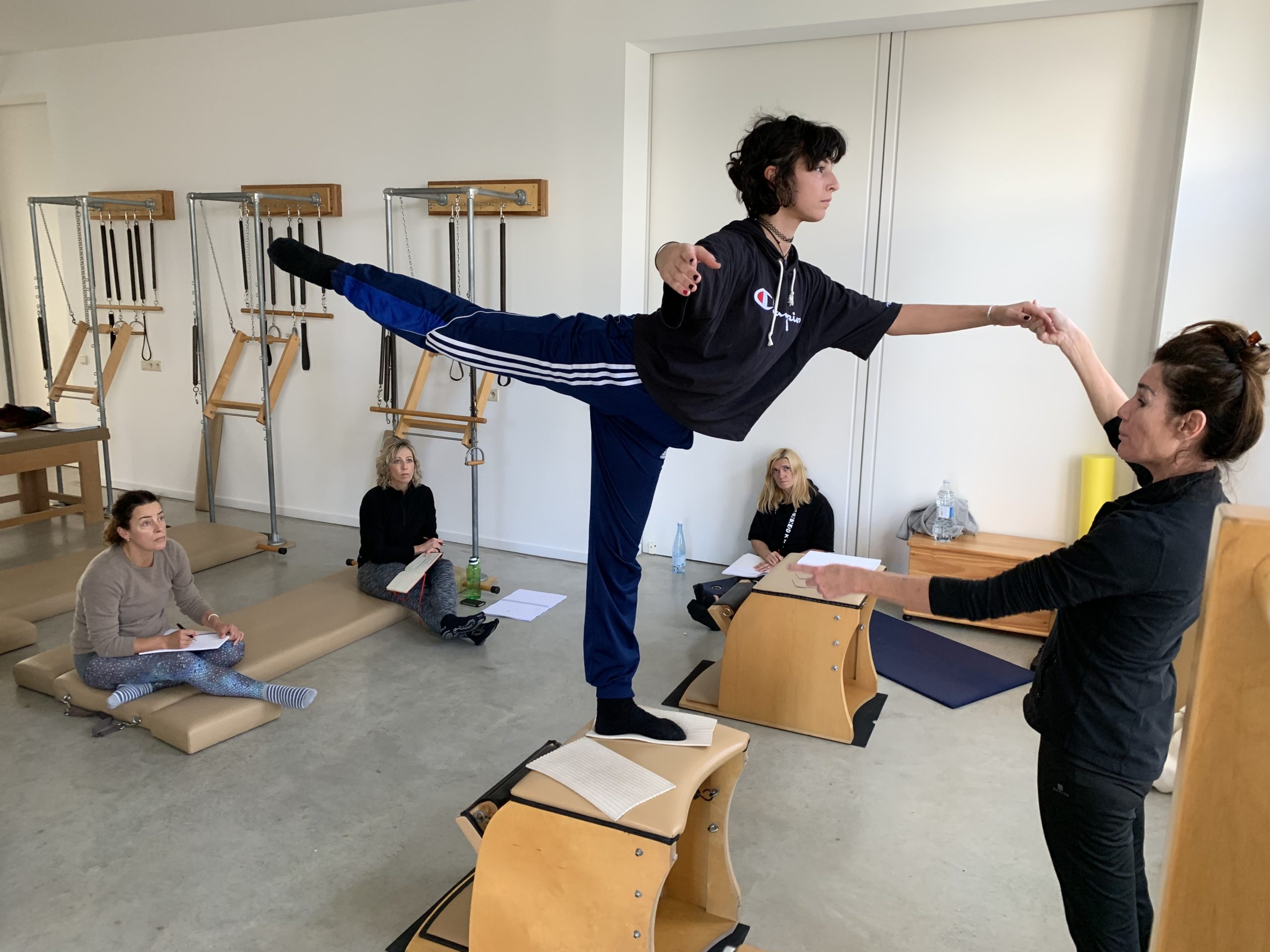 Silla Wunda ejercicios con Anna Rubau